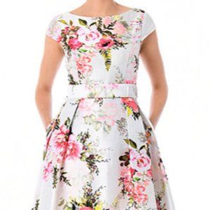 Eshakti Floral Quincy Dress